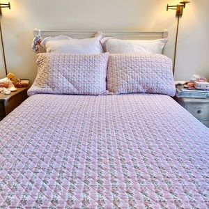 Loveshackfancy blooming heirloom quilt full queen
